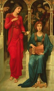 Ode to Music by John Melhuish Strudwick