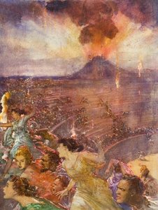 Eruption of Vesuvius by John Millar Watt
