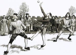 Jeu de Paume, a Kind of Handball