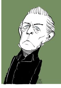 Franz Berwald, caricature