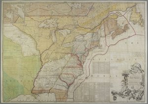 A Map of the British Colonies in the United States