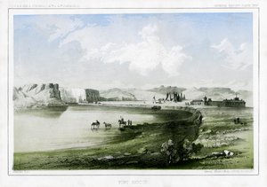 Fort Benton, Montana, USA, 1856 by John Mix Stanley