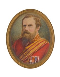 Lieutenant-General David Pott (1812-1881) in staff uniform