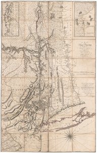 A Map of New York by John Montresor