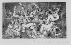 Robert Burns: Jolly Beggars by John Moyr (attr.to) Smith