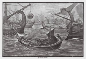 An Old Time Sea Fight by John Moyr Smith