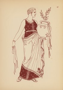 Ancient Greek Female Costume by John Moyr Smith
