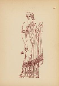 Ancient Greek Female Costume by John Moyr Smith