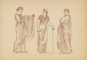 Ancient Greek Female Costume by John Moyr Smith