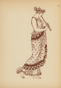 Ancient Greek Female Costume by John Moyr Smith