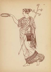 Ancient Greek Female Costume by John Moyr Smith