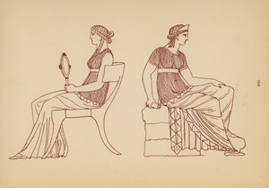 Ancient Greek Female Costume by John Moyr Smith