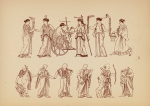 Ancient Greek Female Costume by John Moyr Smith