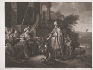 Hiram King of Tyre, Sends Presents to King Solomon