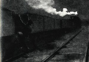Escape by Train, November 1899 by John Nash