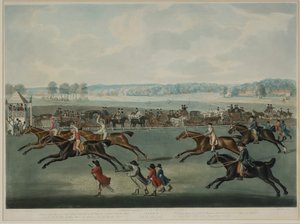 Ascot - Oatlands Sweepstakes (engraved by J.W. Edy, published in 1792)