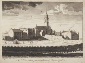 St Andrews Delineated - A View taken from the Ruins of Beatons Castle by John Oliphant