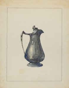 Pewter Pitcher by John Oster