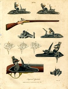 Illustration of Improved Firearms Technology by John Pass
