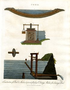 Pond: Cross-sections and Irrigation Mechanisms by John Pass