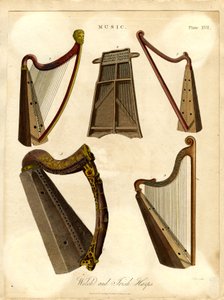 Welsh and Irish Harps