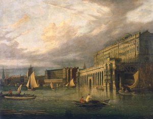 Somerset House and the Adelphi from the River