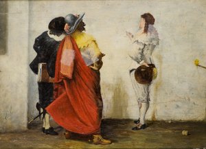 Ho! Ho! Old Noll! by John Pettie