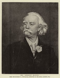 Mr. August Manns by John Pettie