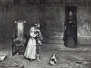 The Appearance of the Countess of Derby in the Golden Room, Scene from Scott