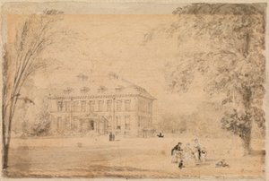 Kingston Lacy, Dorset by John Preston Neale