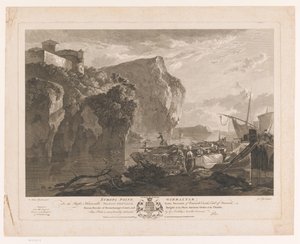 View of Europa Point, Gibraltar by John Pye (I)