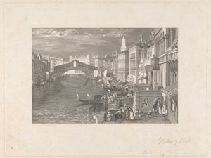The Rialto, Venice by John Pye