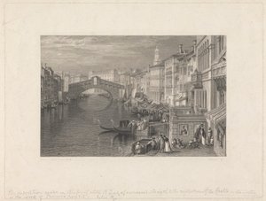 The Rialto, Venice by John Pye