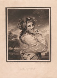 Emma Hart as Bacchante by John Raphael Smith