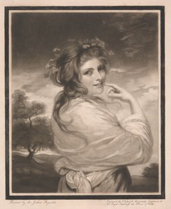 Lady Hamilton as a Bacchante by John Raphael Smith