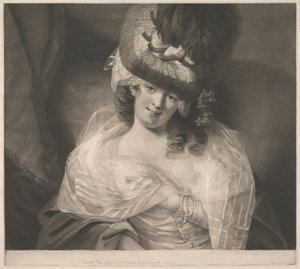 Love in Her Eyes Sits Playing by John Raphael Smith
