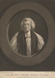 Reverend Jonathan Shipley, Bishop of St. Asaph