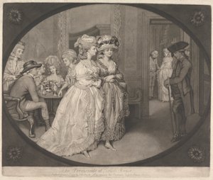 The Promenade at Carlisle House by John Raphael Smith