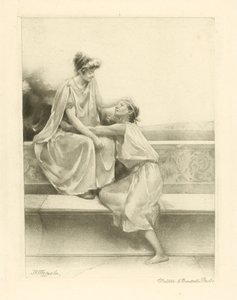 Illustration for the Poems of Catullus by John Reinhard Weguelin