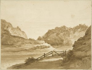 The Avon above Hotwells by John Reverend Eden