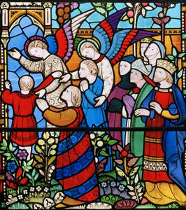 The Saved (detail from The Last Judgement)