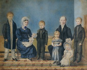 Portrait of a Family by John Ritto Penniman