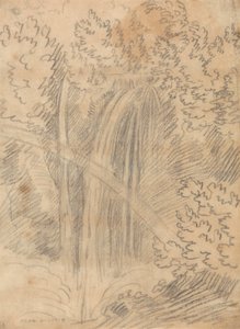 A Waterfall by John Robert Cozens