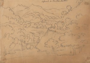 Ascent to the Bochetta by John Robert Cozens