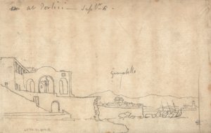 At Portici by John Robert Cozens