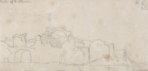 Baths of Dioclesian by John Robert Cozens
