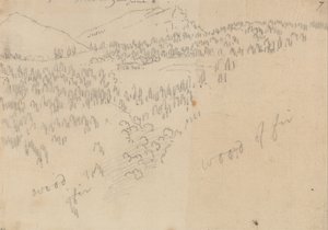 Between Innsbruck and Schönberg by John Robert Cozens