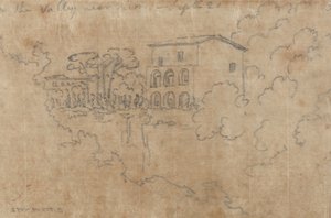 In the Valley near Vietri, September 20 by John Robert Cozens