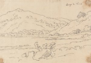 Lake Vico by John Robert Cozens