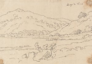 Lake Vico by John Robert Cozens